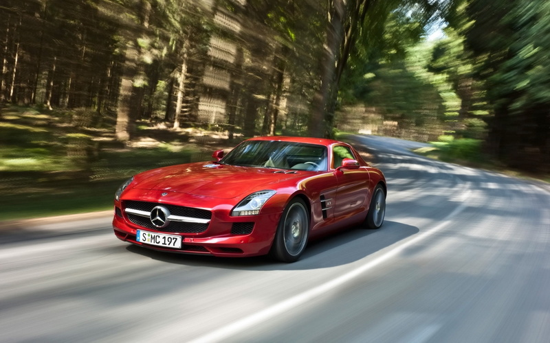 benz, sls, amg, Mercedes Benz SLS, mercedes, speed, 1080P, SLS AMG
