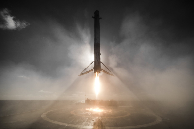 Rocket, nature, aerospace industry, cloud - sky, illuminated, air vehicle, day, SpaceX, silhouette, no people, sunlight, transportation, lens flare, travel