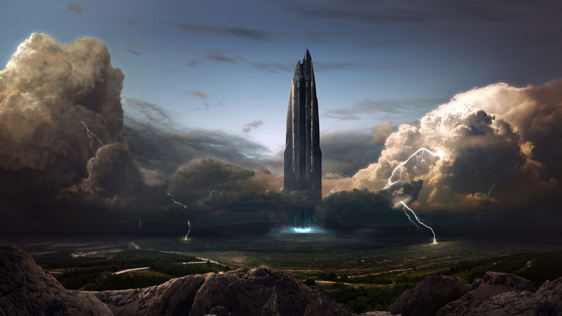 Spaceship, 2K, Sci Fi, Landscape, Lift-Off