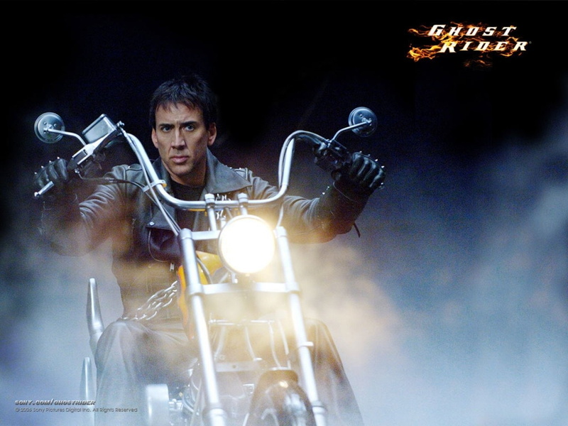 Johnny Blaze, Movie, 720P, Ghost Rider, Nicolas Cage