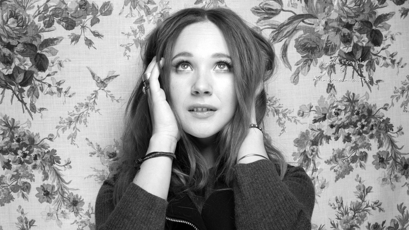 Girl, Juno Temple, 1080P, Black and White, Actress, Actresses, Woman, Celebrity