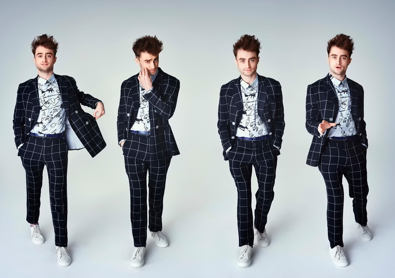 white background, As If, people, coworker, radcliffe, studio shot, portrait, blue background, looking at camera, men, adolescence, photoshoot, digital composite