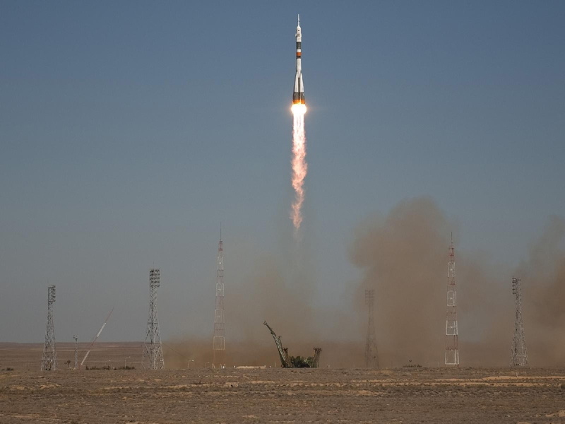 720P, rocket, start, Soyuz TMA-16