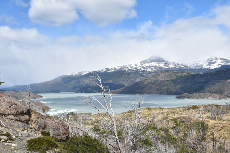 mountain peak, scenics - nature, cloud - sky, chile, south america, nature, patagonia, torres del paine, water, range, beauty in nature, hiking, landscape
