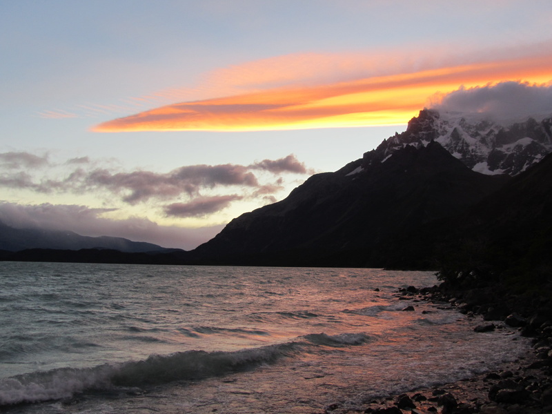 no people, patagonia, land, sky, national park, lighting, sunset, chile, wokenform, non-urban scene, tranquility, 4K, cloud, dramatic sky, weather mood