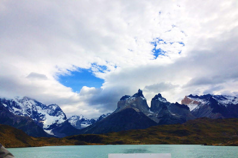 non-urban scene, chile, mountain range, los cuernos, cloud - sky, nature, 2K, cold temperature, formation, beauty in nature, no people, snowcapped mountain
