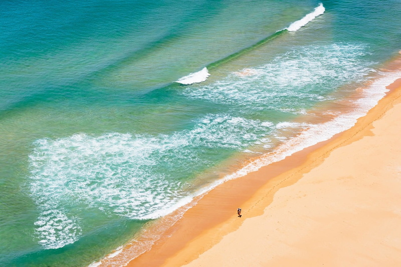 turquoise colored, sea, outdoors, wave, tranquil scene, shore, surfing, scenics - nature, coast, photography, Australia, water, beauty in nature, sand