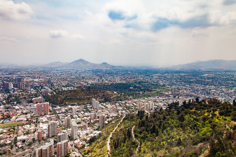 south america, residence, aerial view, environment, day, drama, santa lucia, no people, skyscraper, weather, city, downtown, landscape, building, clouds