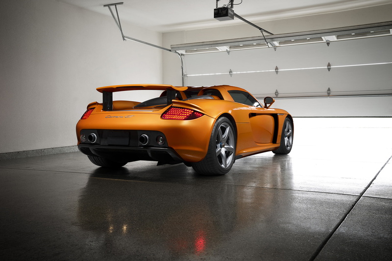 Ligth, Porsche, Carrera, Exotic, Borealis, Orange, 1080P, Garage, Arancio, Rear, Supercar, Nigth