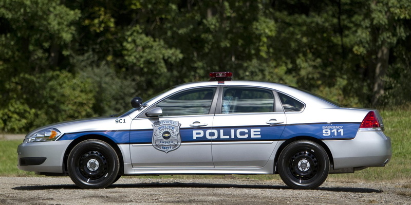 police, impala, concept, 1080P, car, blackout, chevrolet