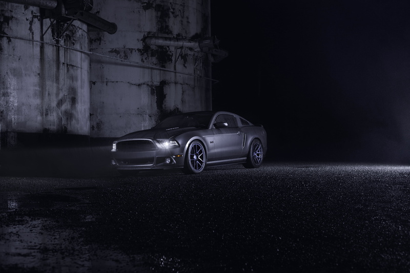 Wheels, Car, 4K, Front, Mustang, Dark, Grey, Nigth, Ford, Ligth, Velgen, Muscle
