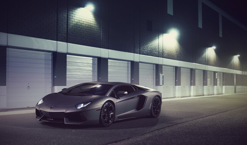 Ligth, Lamborghini, LP700-4, Aventador, Nigth, 1080P, Front, Supercar, Bumper