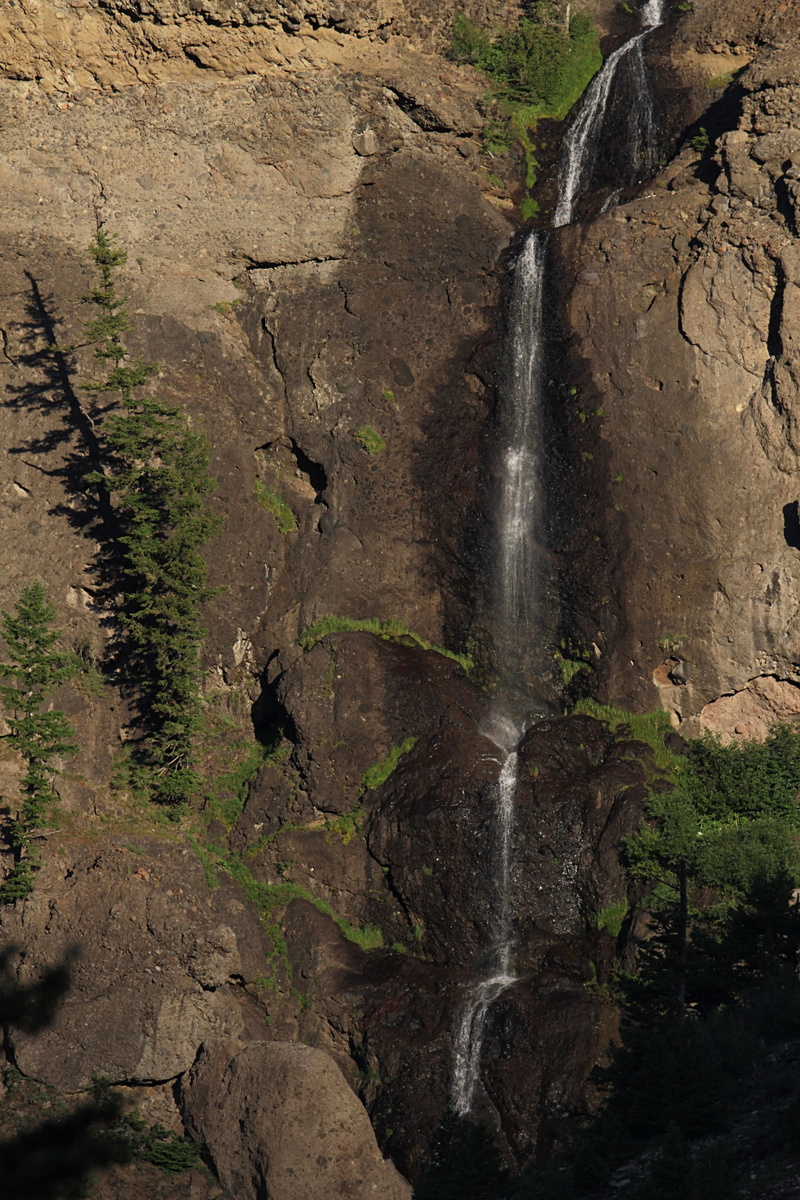 rock, formation, yellowstone national park, rock formation, land, flowing water, wyoming, majestic, water, cliff, tree, solid, plant, 2K, beauty in nature