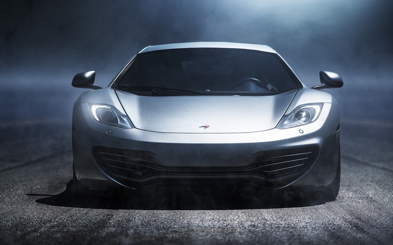Nigth, Night, Ligth, Light, Supercar, Fog, Headlight, McLaren, 1080P, MP4-12C