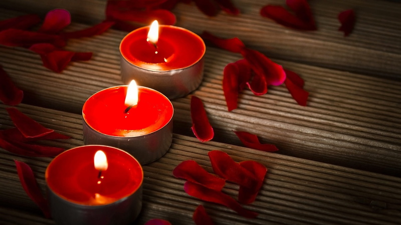 fire - natural phenomenon, illuminated, romantic, flame, wax, tealights, heat - temperature, 3, candle, nature, hot, tea light, dark, high angle view, no people