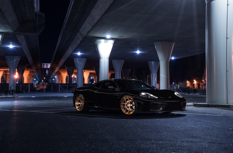360, Black, Aristo, Bridge, Front, Dark, Collection, Modena, Nigth, Ferrari, 5K
