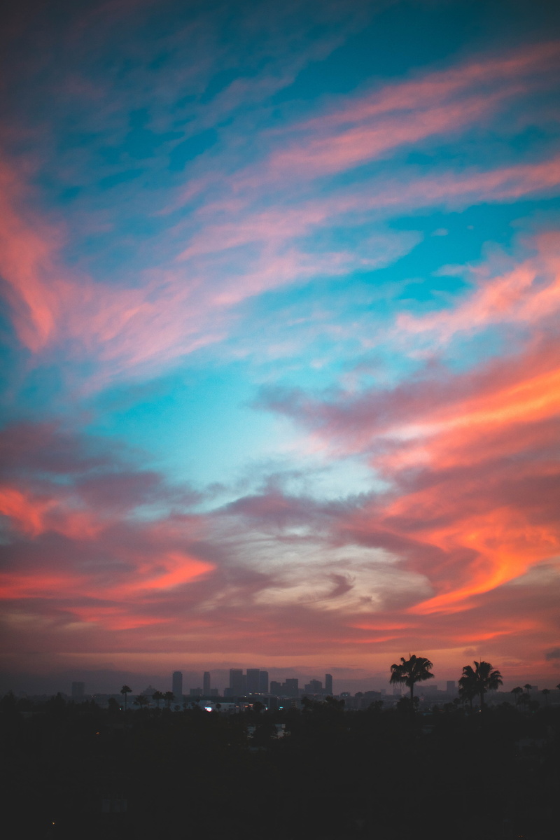 building exterior, landscape, orange color, 5K, tranquility, built structure, plant, sky, clouds, californium, cloudy, scenics - nature, balcony, cloud