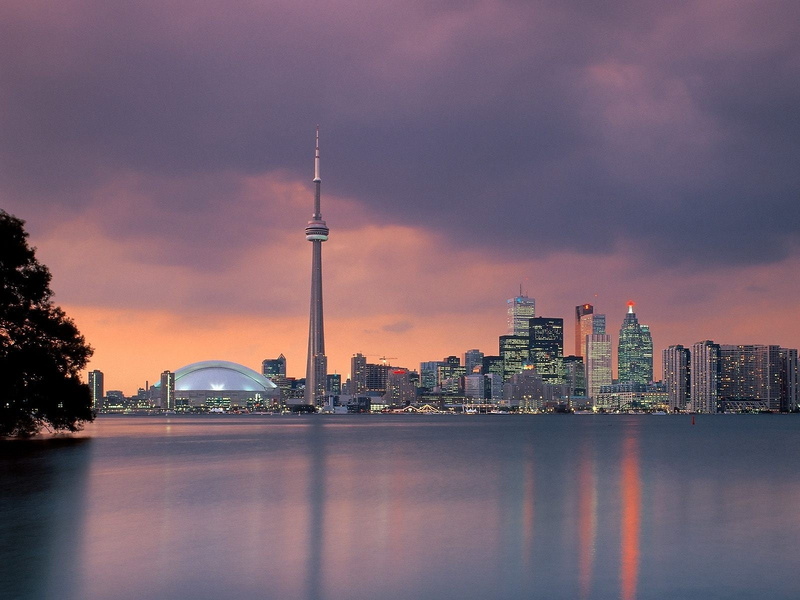high, dusk, reflection, blue, city, nightlife, buildings, asia, tower, city Life, cloud - sky, panoramic, office building exterior, toronto, urban Scene