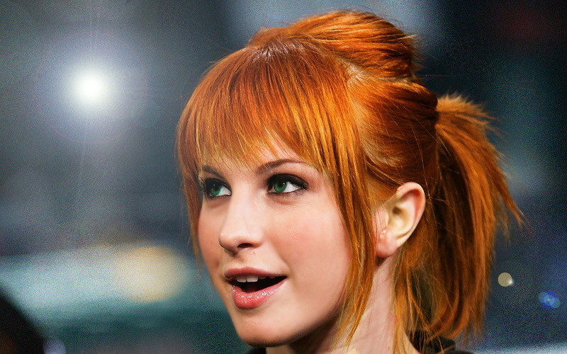 Hayley Williams, redheads, williams, hd, celebrity, art, green, paramore, 720P, x, eyes, entertainment, hayley, music