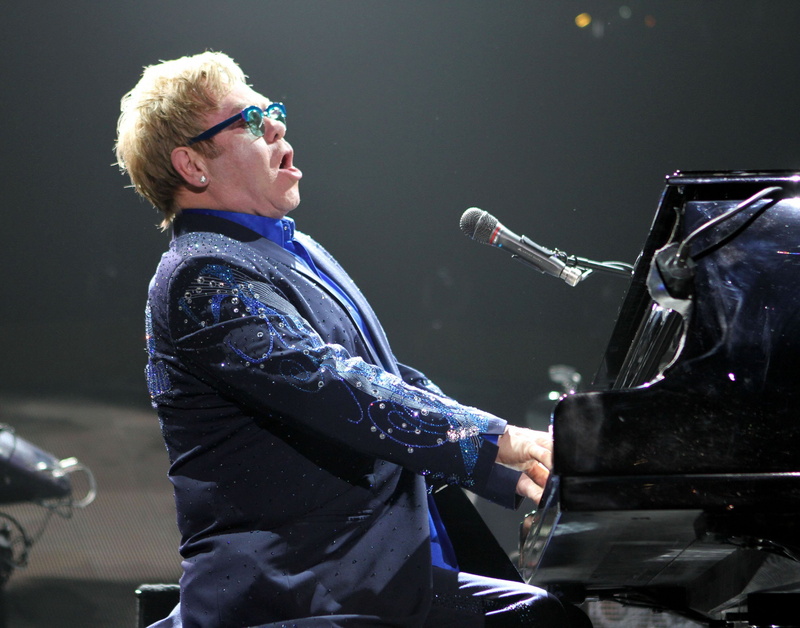 glam, john, pop, classic, piano, rock, elton, concert, 2K