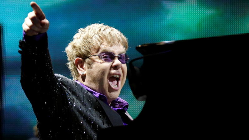 concert, piano, 2K, john, classic, glam, pop, elton, rock