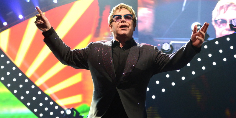 glam, john, pop, rock, elton, concert, classic, 1080P, piano