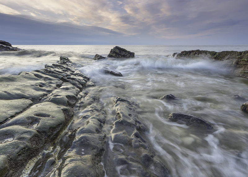 North, coast, Penmon, water, sea  water, laps, landscape, day, gray rocks, time, photography, rocks, Wales, near, beach, gray, Anglesey, cloud, sunset