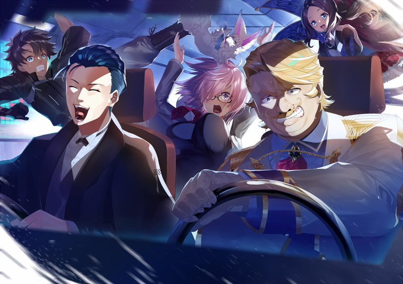 Mashu Kyrielight, Fujimaru Ritsuka (Male), Sherlock Holmes (Fate/Grand Order), Fate Series, Fate/Grand Order, Leonardo da Vinci (Fate/Grand Order), 1080P