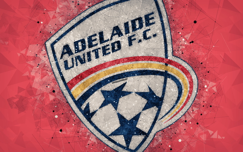 4K, Logo, Soccer, Emblem, Adelaide United FC