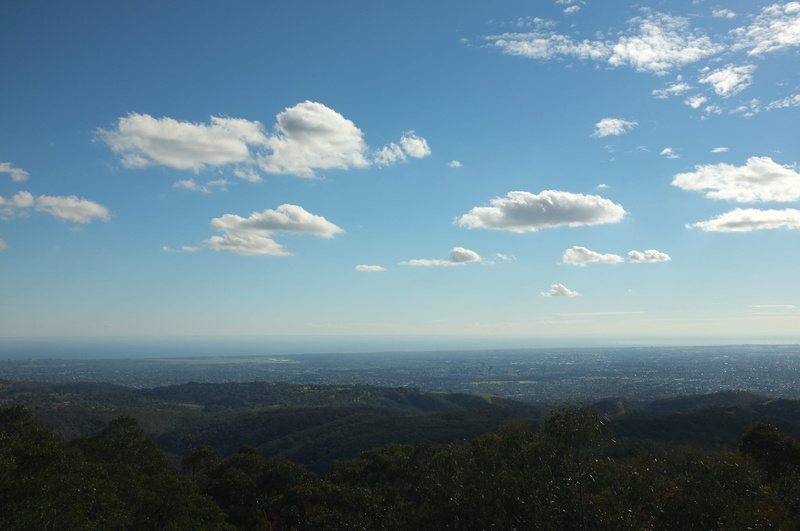 outdoors, beauty in nature, crafers, cloud - sky, adelaide, nature, south australia, day, high angle view, tree, mountain, non-urban scene, scenics - nature