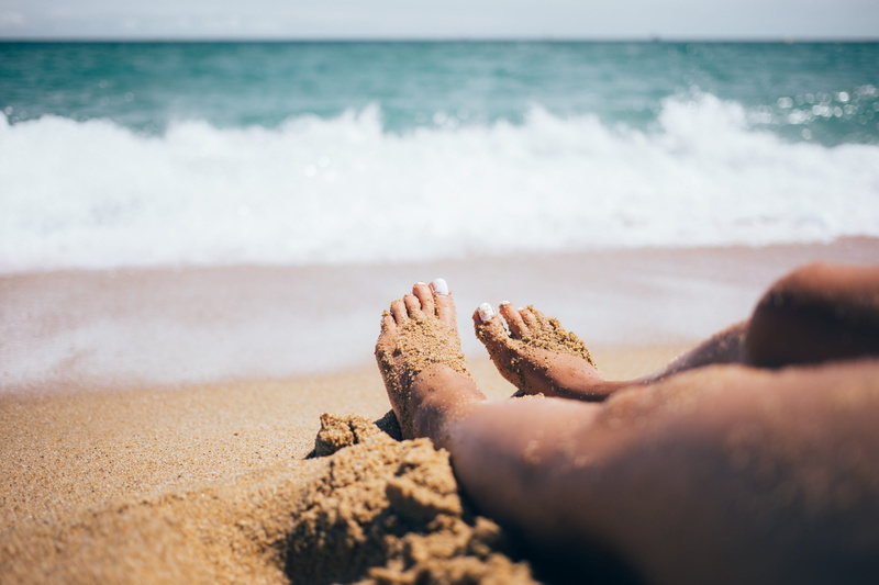 Adult, casual, relaxation, Ocean, travel, female, Young, selective focus, Holiday, beach, water, vacations, 20-25 year old, aquatic sport, lifestyles, one