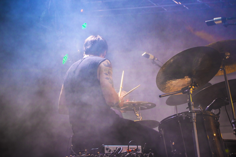 nightlife, loud, concert, musician, crowd, man, stage, men, stage - performance space, illuminated, rock music, live-performance, smoke, enjoyment, music