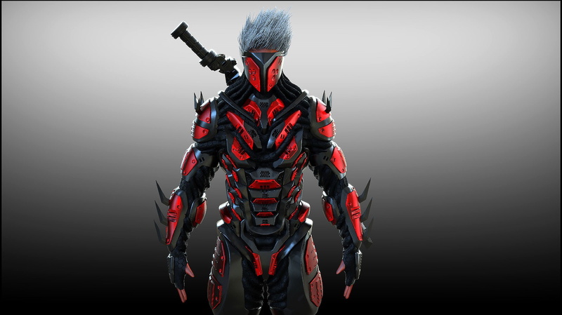 warrior, Pyro (character), 1080P, science fiction, sword, fantasy art