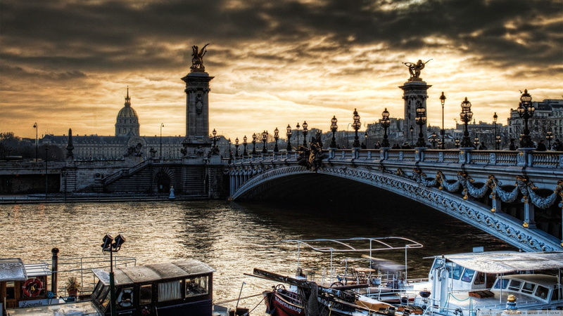 hd city, 2560x1440, city, Pont Alexandre III, europe, 2K, paris, france