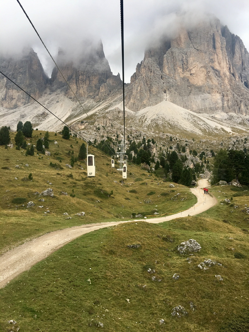 built structure, land, nature, no people, mountains, scenics - nature, langkofel, tranquility, plant, mountain, tranquil scene, mountain range, italy, landscape