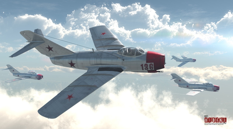 aerobatics, airplane, red, mid-air, sky, military, bis, outdoors, transportation, mig, white, on the move, air vehicle, mode of transportation, hibikirus
