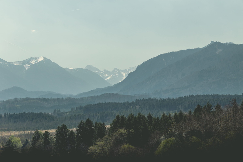 effect, non-urban scene, nature, 2K, landscape, mountain peak, silhouettes, germany, beauty in nature, fog, day, mountain range, sky, tranquil scene, mountains