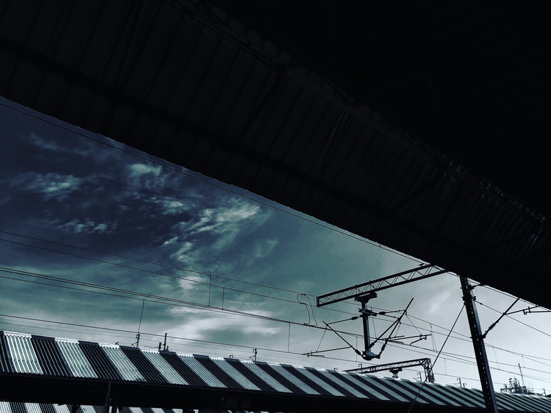 station, house, sky, building, roof, urban, cloud - sky, building exterior, architecture, no people, built structure, skies, transportation, lucknow, nature