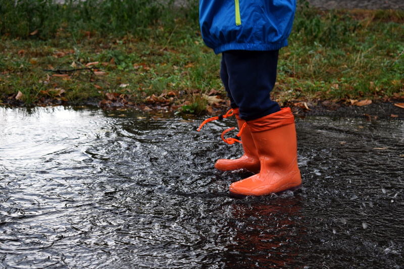 rainy weather, motion, lifestyles, land, weather, water surface, moisture, bad weather, asphalt, plant, mirroring, human, lake, autumn, outdoors, storm