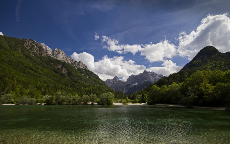 range, reflection, forest, travel Destinations, no People, idyllic, tranquility, mountain Range, body, summer, remote, scenics - nature, cloud - Sky, beauty In Nature