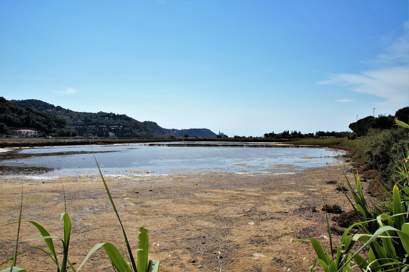 outdoors, salt production, evaporation of salt, beauty in nature, blue, tranquility, sea salt, 5K, land, day, beach, sky, bay, scenics - nature, non-urban scene