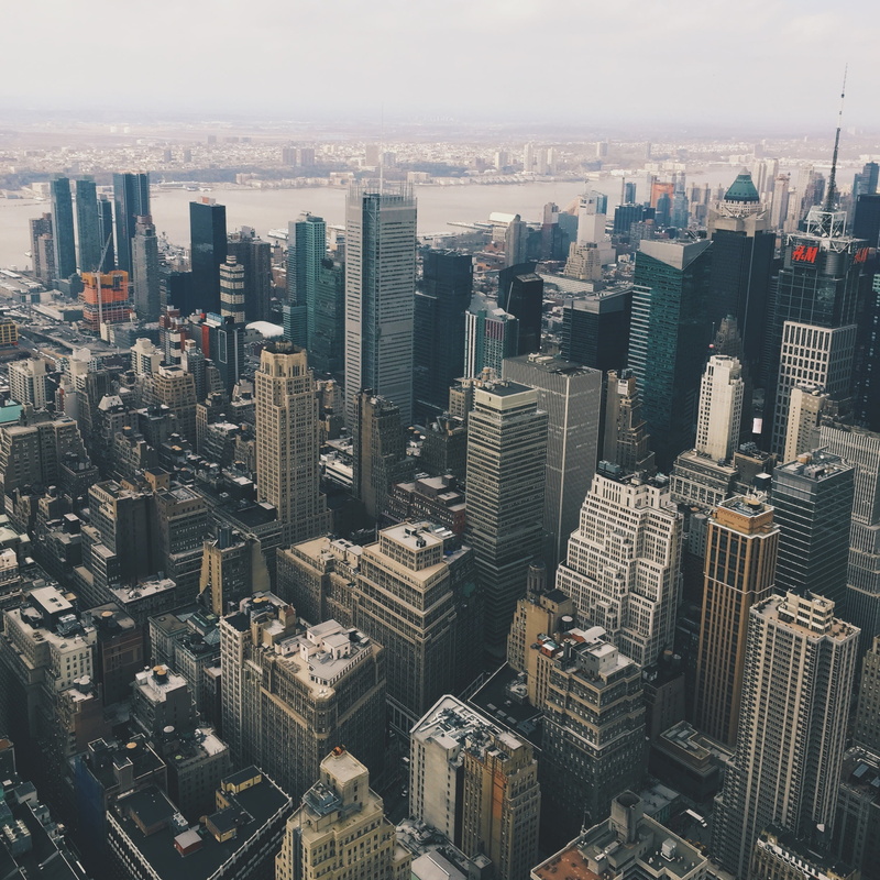 travel destinations, crowd, office building exterior, photo, architecture, high rises, tower, skyscraper, no people, urban, high angle view, tall - high