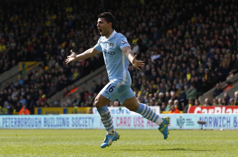 cool football, soccer, football, Sergio Aguero photos, 2K, kun aguero 2012