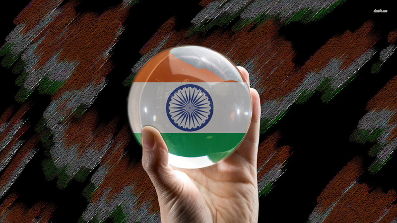 4k flag, india, 1920x1080, sphere, 1080P, artistic, flag