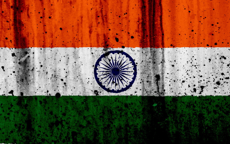 Flag, 4K, Flags, Flag of India