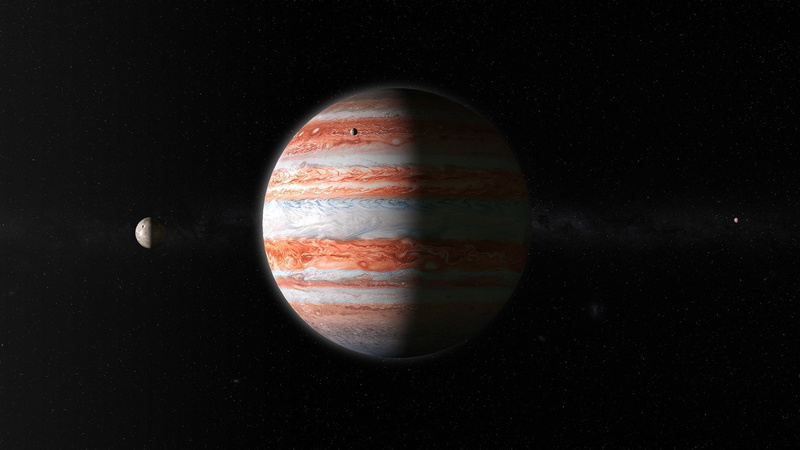 Jupiter, by George Shaposhnikov, Planet, Satellite, 1080P, System, Gas Giant, Space, George Shaposhnikov
