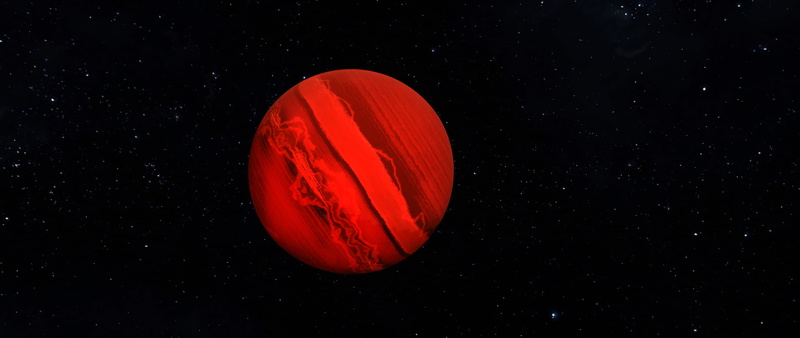 Blender, stars, 2K, space, 3D Abstract, planet, 3D graphics, Gas giant