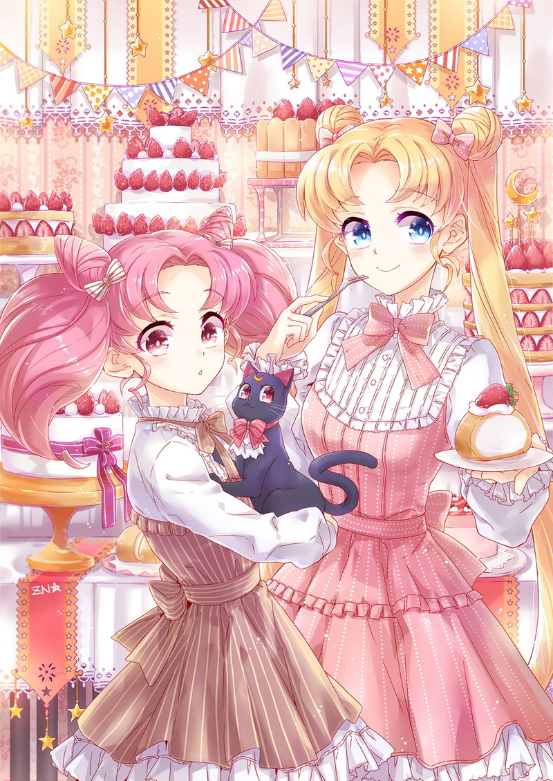 long, hair, characters, beautiful, senshi, moon, girl, anime, sailor, 1080P, bishoujo, dress, series