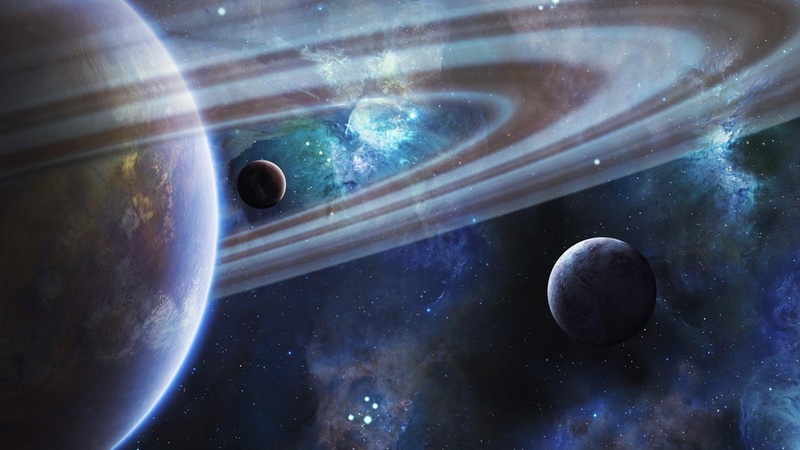 formed, gravity, asteroids, desktop, rock, planets, rings, made, 4K, hd, comets, planet, ice, fragmented, bits
