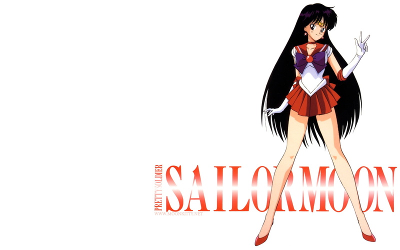 moon, raye, sailor, Manga, hd, anime, mars, Sailor Mars, art, 720P, rei